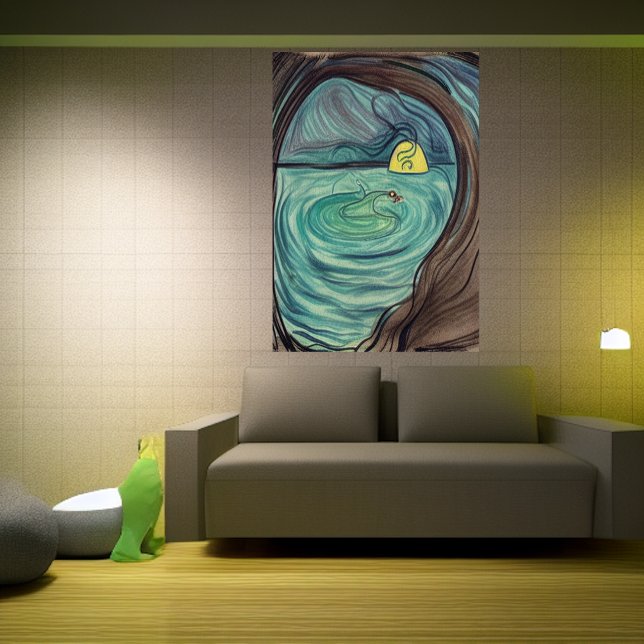 Der Untergrund | AI Art Poster (Von Creator hochgeladen)