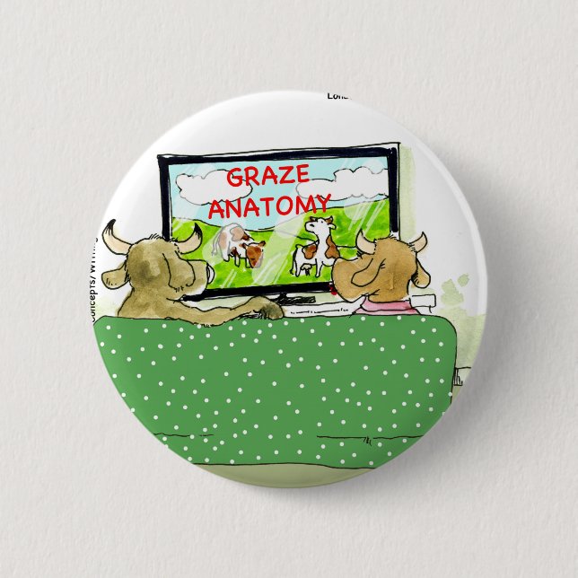 Der unterhaltsame Küchenwitz Button (Vorderseite)