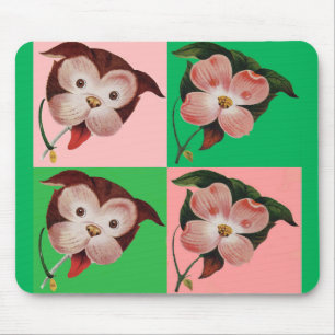 der Unterschied zwischen Hund und Hundsholz Mousepad