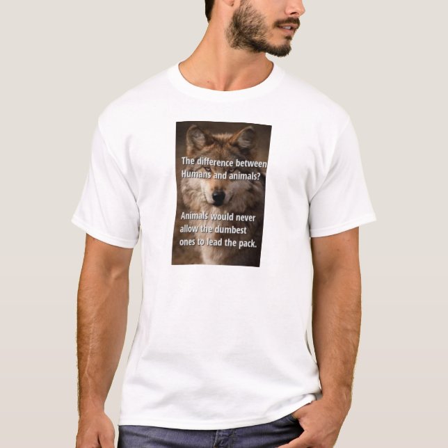 DER UNTERSCHIED ZWISCHEN... T-Shirt (Vorderseite)