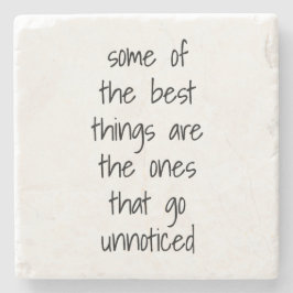 Der Untersetzer aus Marmor