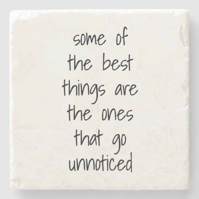 Der Untersetzer aus Marmor (Vorderseite)