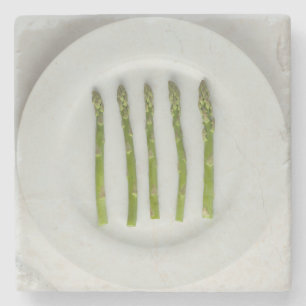 Der Untersetzer der Spargel-Getränke