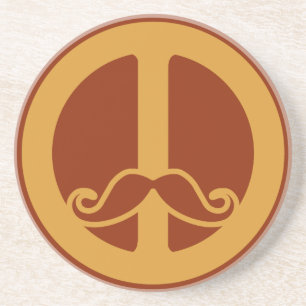 Der Untersetzer Peace Stache