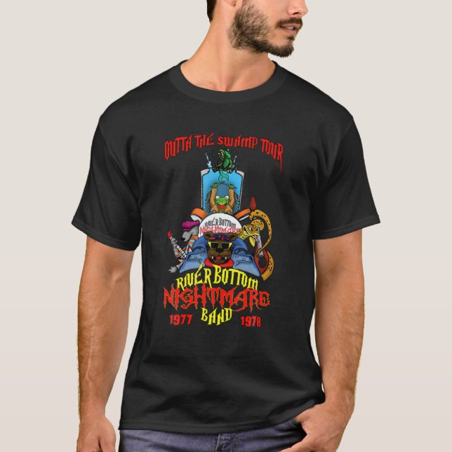 Der unterste Albtraum Funny Jug Band Christma T-Shirt (Vorderseite)