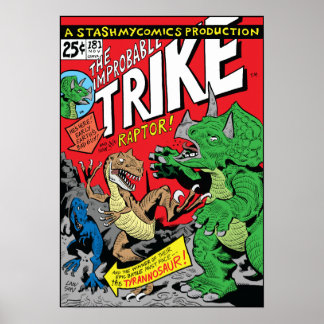 Der unwahrscheinliche Trike von Jim Lawson Print/P Poster