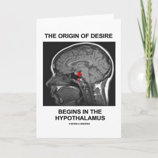 Der Ursprung des Wunsches beginnt im Hypothalamus Karte