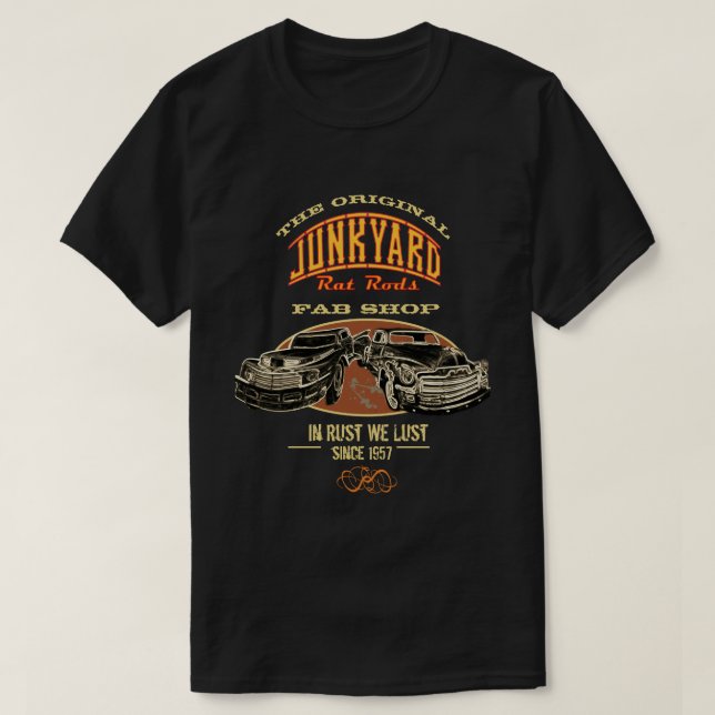 Der ursprüngliche Junkyard Rat hat einen Namen - T-Shirt (Design vorne)