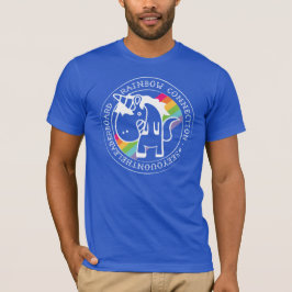 Der ursprüngliche Regenbogen-Verbindungs-T - Shirt