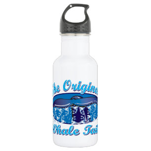 Der ursprüngliche Schwanz des Whales Edelstahlflasche
