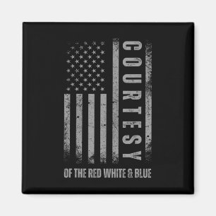 Der USA Rot Weiß Und Blau 4. Juli USA-Flagge Magnet