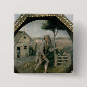 Der Vagabund/der verschwenderische Sohn, c.1510 Button
