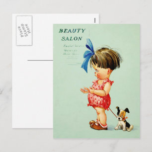 Der Valentinstag der Vintagen Kunst Feiertagspostkarte