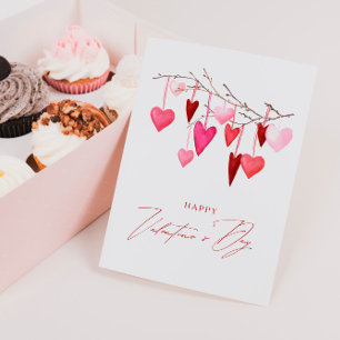 Der Valentinstag der Wasserfarbe Feiertagskarte