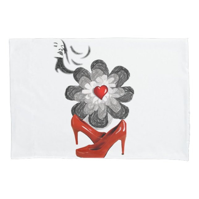 Der Valentinstag im Pillow Case Kissenbezug (Vorderseite)