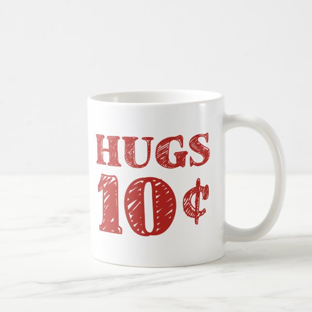 Der Valentinstag schlägt 10 Cent Tasse (Rechts)