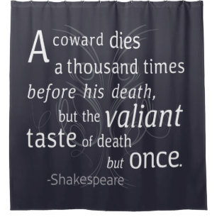 Der Valiant die aber einst Shakespeare Duschvorhang