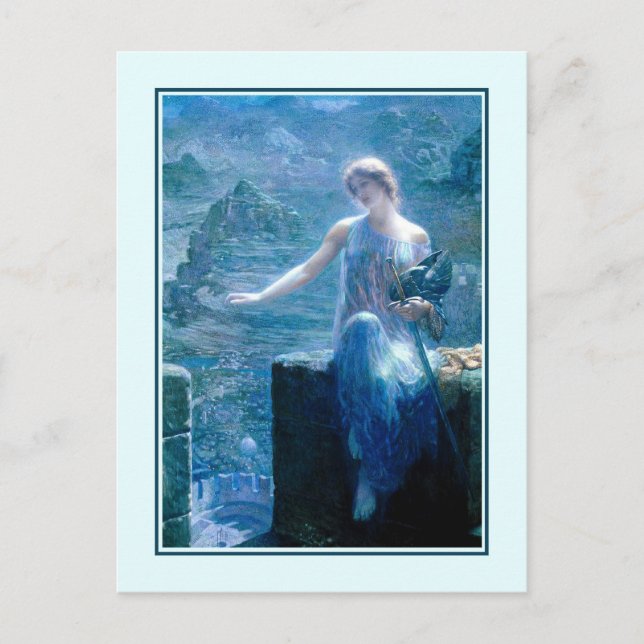 'Der Valkyrie's Vigil' Postkarte (Vorderseite)