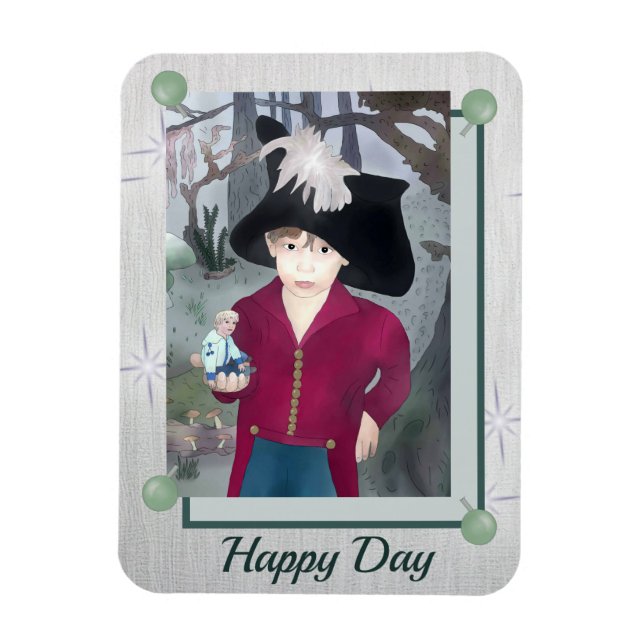 Der valme Ort Magnet (Vertikal)