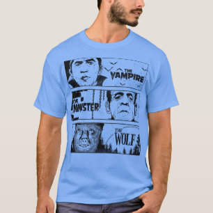 Der Vampir Der Monster und Der Wolf II T-Shirt