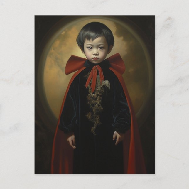 Der Vampire Postkarte (Vorderseite)