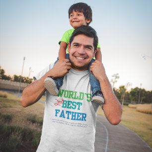 Der Vater-Bibel-Vers der Welt 2. bester T-Shirt