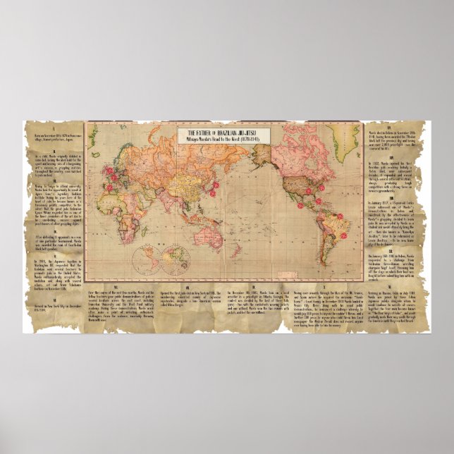 Der Vater des brasilianischen Jiu-Jitsu-Posters Poster (Vorne)