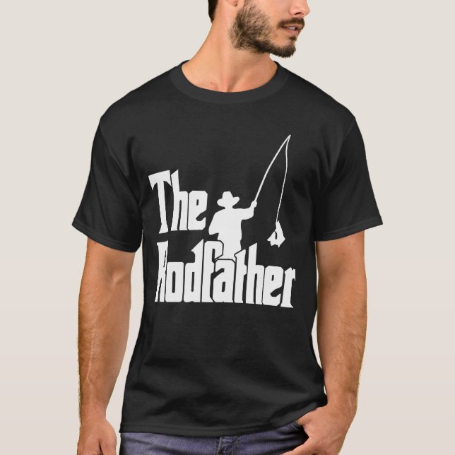 Der Vater des Gottes - der Vater, der fischen will T-Shirt (Vorderseite)