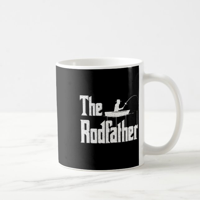 Der Vater des Rodvaters Funny Fishing Kaffeetasse (Rechts)