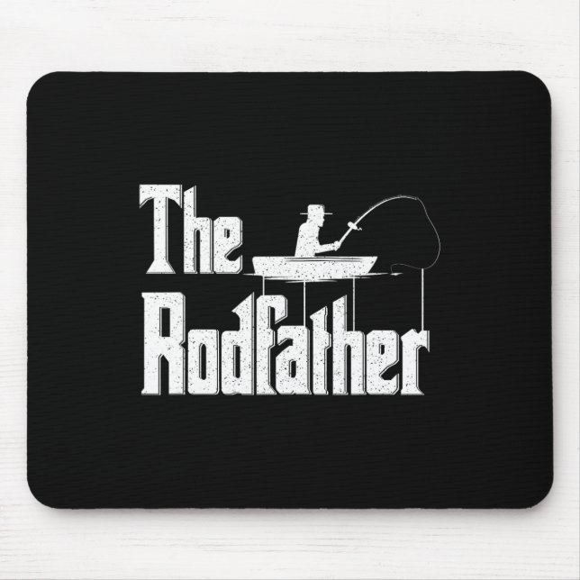 Der Vater des Rodvaters Funny Fishing Mousepad (Vorne)