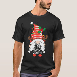 Der Vater Gnome Santa Karierte Familie passt Chris T-Shirt
