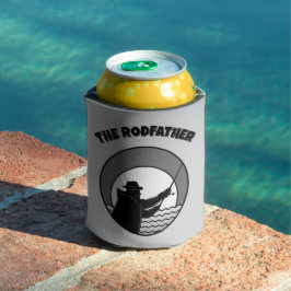 Der Vater kann sich abkühlen Dosenkühler