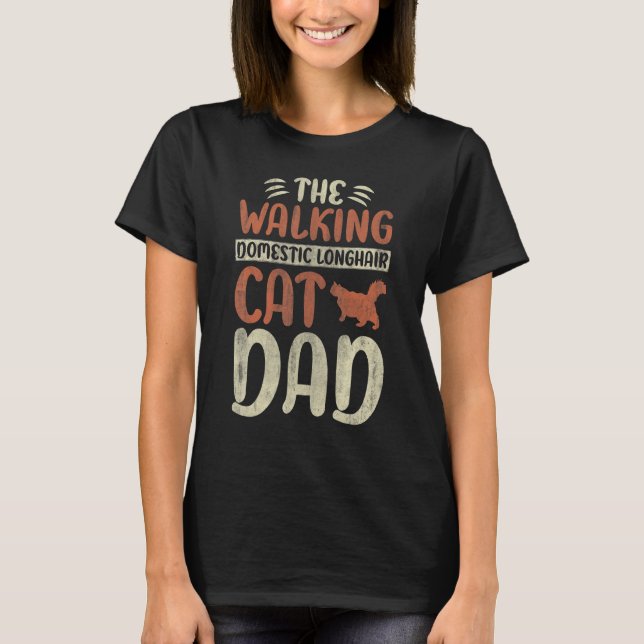 Der Vater Kitty Cat Wa T-Shirt (Vorderseite)