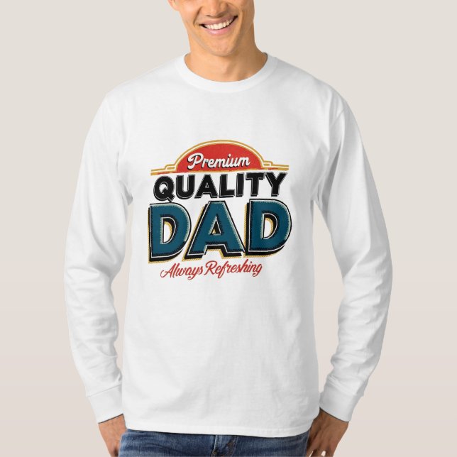 Der Vater Premium Quality des Vaters T-Shirt (Vorderseite)