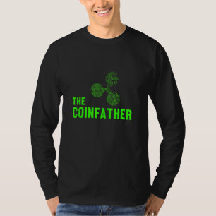 Der Vater Rippe Xrp Cryptowährungs-Blockchain T-Shirt