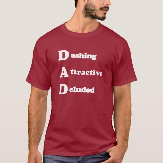 Der Vater-" T-Shirt der Männer "täuschte (Vorderseite)