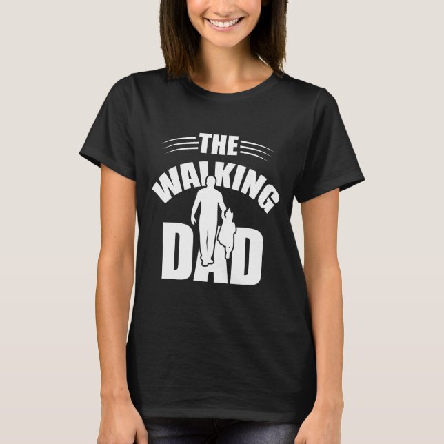 Der Vater zu Fuß T-Shirt (Vorderseite)