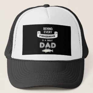 Der Vatertag großes Vater-Shirt fischend Truckerkappe