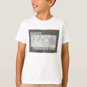 Der Vatertag herausgeschnitten ADDIEREN IHR FOTO T-Shirt
