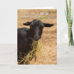 Der Vatertag Rasenmäher- Karte