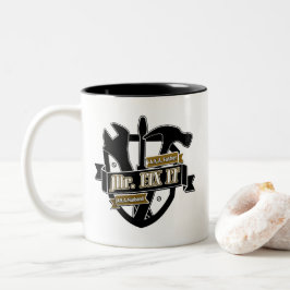Der Vatertag - Vater-Tasse Herr-Fix It Father Zweifarbige Tasse
