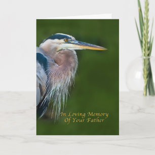 Der Vatertag, zum Gedenken an Ihren Vater Karte