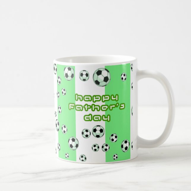 Der Vatertags-Fußball-Tasse Tasse (Rechts)