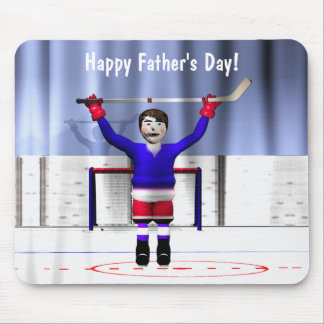 Der Vatertags-Hockey-Sieger Mousepad