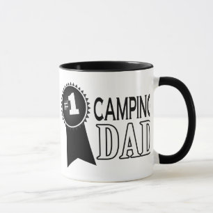 Der Vatertags-Kaffee des Campings-Vaters oder Tasse