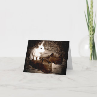 Der Vatertags-Karte Kaninchen- Karte