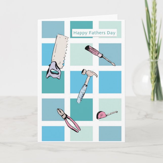 Der Vatertags-Karte Karte (Vorderseite)