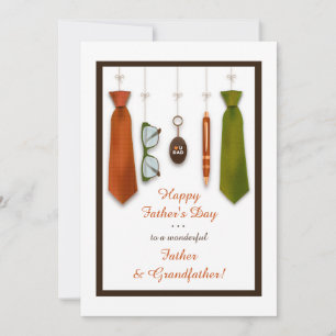 Der Vatertags-Karte Liebe-Sie Vater-Foto- Karte