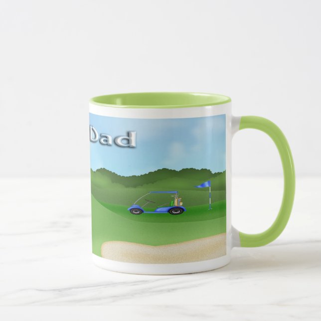 Der Vatertags-Tassen Golf spielendes Tasse (Rechts)