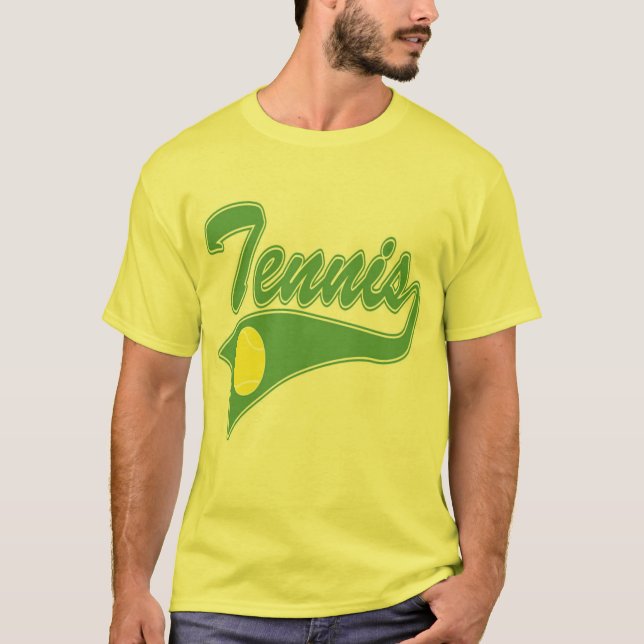 Der Vatertags-Tennis-T - Shirts (Vorderseite)